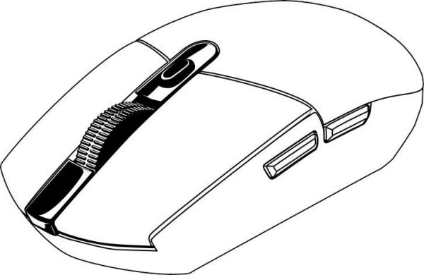 Ilustrace myš z knihy Veselé historky programátorské